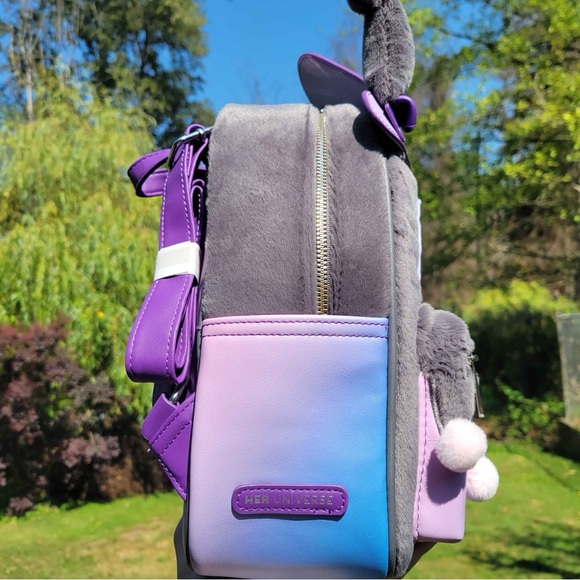 BNWT Her Universe Fuzzy Kuromi Bag - Picture 2 of 3